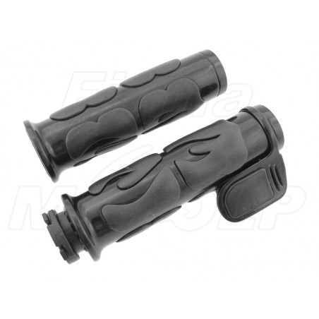 MANETKI METALOWE CALOWE 25,4MM Z TEMPOMATEM HARLEY CHOPPER DRAG KLASYK