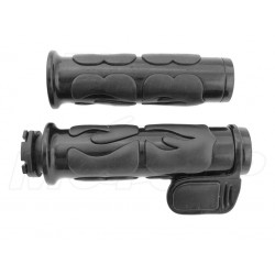 MANETKI METALOWE CALOWE 25,4MM Z TEMPOMATEM HARLEY CHOPPER DRAG KLASYK