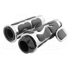 MANETKI METALOWE CALOWE 25,4MM Z TEMPOMATEM HARLEY CHOPPER DRAG KLASYK