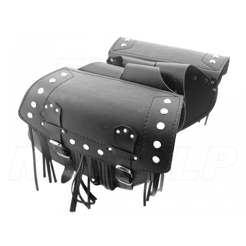 SAKWY CZARNE BOCZNE 9L HONDA CMX 125 REBEL VT 125 SHADOW
