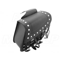 SAKWY CZARNE BOCZNE 11L KAWASAKI EL BN 125 250 ELIMINATOR