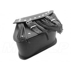 SAKWY CZARNE BOCZNE 11L KAWASAKI EL BN 125 250 ELIMINATOR