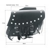 SAKWY CZARNE BOCZNE 11L YAMAHA XV 250 VIRAGO XVS 250 DRAG STAR