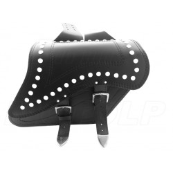 SAKWY SKÓRZANE CZARNE BOCZNE 18L HONDA CMX VT SHADOW VTX