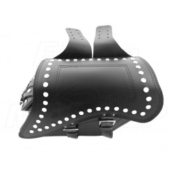 SAKWY SKÓRZANE CZARNE BOCZNE 18L HONDA CMX VT SHADOW VTX