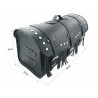 KUFER SKÓRZANY TYLNY 48L 60CM HONDA CMX VT SHADOW C2 C4 C5 VTX