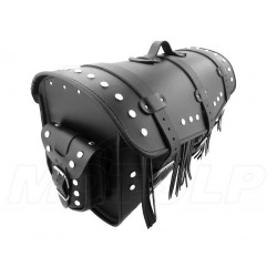 KUFER SKÓRZANY TYLNY 48L 60CM YAMAHA XV VIRAGO XVS DRAG STAR XVZ V-STAR