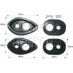 ZAŚLEPKI OTWORU OWIEWKI KIERUNKOWSKAZÓW HONDA CB CBR RR FMX VTR