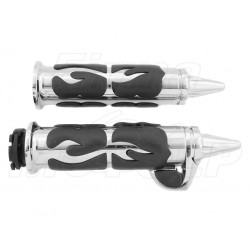 MANETKI MOTOCYKLOWE METALOWE 22MM YAMAHA XV 125 250 535 VIRAGO XVS DRAG STAR V-STAR