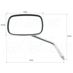 LUSTERKA CHROM METAL SUZUKI M1500 M90 800 1500 1600 INTRUDER