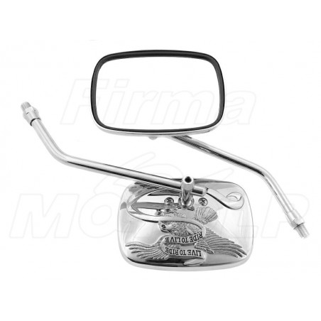 LUSTRA LUSTERKA CHROM METAL HYOSUNG GV 125 250 GV125 GV250