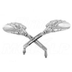 LUSTRA LUSTERKA CHROM METAL HYOSUNG GV 125 250 GV125 GV250