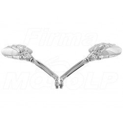 LUSTRA LUSTERKA CHROM METAL HYOSUNG GV 125 250 GV125 GV250