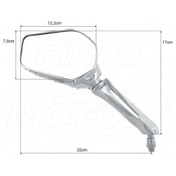 LUSTRA LUSTERKA HONDA VT 600 750 1100 SHADOW C2 C3 C4 C5 HOMOLOGACJA E9