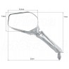LUSTRA LUSTERKA HONDA VT 600 750 1100 SHADOW C2 C3 C4 C5 HOMOLOGACJA E9