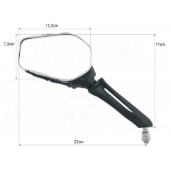 LUSTRA LUSTERKA YAMAHA XV 700 750 1000 1100 VIRAGO HOMOLOGACJA E9