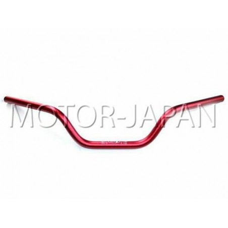 KIEROWNICA ACCEL STREET FIGHTER NAKED ENDURO 22MM - SH-42 CZERWONA