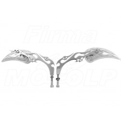 LUSTRA LUSTERKA ŁEZKI METAL HARLEY DAVIDSON HD CHROM 8MM