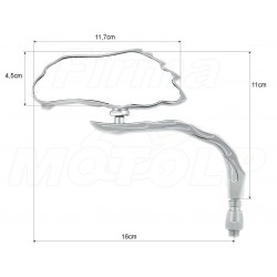 LUSTRA LUSTERKA CHROM METAL SUZUKI C1800 R C109R VZR VZ 800 INTRUDER