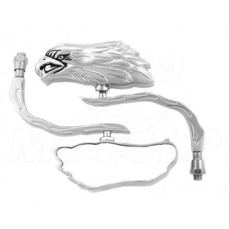 LUSTRA LUSTERKA CHROM METAL HYOSUNG GV 125 250 GV125 GV250