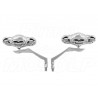 LUSTRA LUSTERKA CHROM METAL KAWASAKI VN 1500 1600 1700 2000 VULCAN