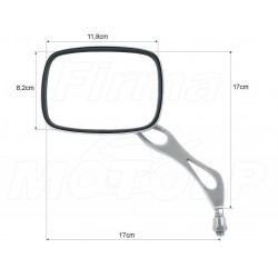LUSTRA LUSTERKA CHROM METAL HONDA VT 600 750 1100 SHADOW C2 C3 C4 C5