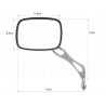 LUSTRA LUSTERKA CHROM METAL HONDA VT 600 750 1100 SHADOW C2 C3 C4 C5
