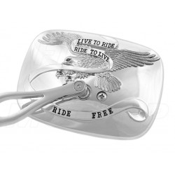 LUSTRA LUSTERKA CHROM METAL SUZUKI GZ 125 MARAUDER VL 125 INTRUDER