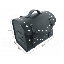 KUFER SKÓRZANY TYLNY TYŁ 22L KAWASAKI EL BN 125 250 ELIMINATOR