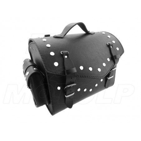 KUFER SKÓRZANY TYLNY TYŁ 22L YAMAHA XV 250 VIRAGO XVS 250 DRAG STAR