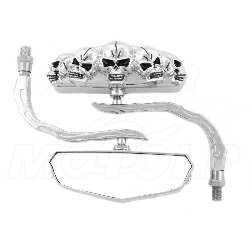 LUSTRA LUSTERKA CHROM METAL HYOSUNG GV 125 250 GV125 GV250