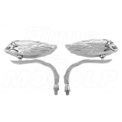 LUSTRA LUSTERKA CHROM METAL YAMAHA XVS 125 250 DRAG STAR