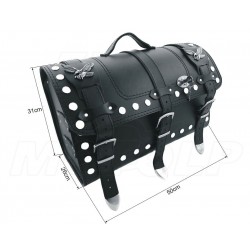 KUFER SKÓRZANY TYLNY TYŁ 30L Z ORZEŁKAMI JUNAK 131 M11 M12 M14 M15 M16