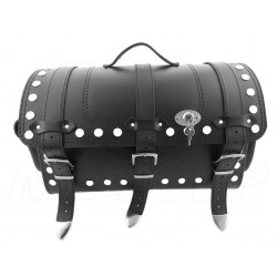 KUFER SKÓRZANY TYLNY TYŁ 30L Z KIESZONKAMI YAMAHA XV 125 VIRAGO XVS 125 DRAG STAR