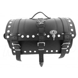 KUFER SKÓRZANY TYLNY TYŁ 30L Z KIESZONKAMI YAMAHA XV 125 VIRAGO XVS 125 DRAG STAR