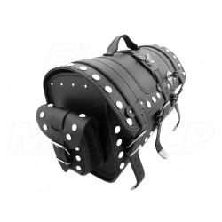 KUFER SKÓRZANY TYLNY TYŁ 30L Z KIESZONKAMI YAMAHA XV 125 VIRAGO XVS 125 DRAG STAR