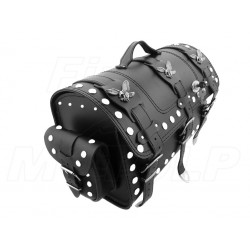 KUFER SKÓRZANY TYLNY TYŁ 30L Z KIESZONKAMI YAMAHA XV 125 VIRAGO XVS 125 DRAG STAR