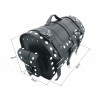 KUFER SKÓRZANY TYLNY TYŁ 30L Z KIESZONKAMI YAMAHA XV 250 VIRAGO XVS 250 DRAG STAR