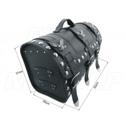 KUFER SKÓRZANY TYLNY TYŁ 30L Z ORZEŁKAMI HYOSUNG GV 125 250 GV125 GV250