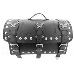 KUFER SKÓRZANY TYLNY TYŁ 30L Z ORZEŁKAMI HYOSUNG GV 125 250 GV125 GV250