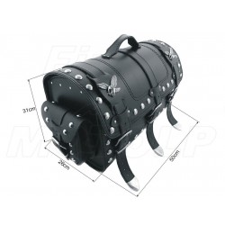 KUFER SKÓRZANY TYLNY TYŁ 30L Z KIESZONKAMI YAMAHA XV 250 VIRAGO XVS 250 DRAG STAR