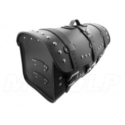 KUFER SKÓRZANY TYLNY Z ORZEŁKIEM 48L 60CM KAWASAKI EL BN EN VN VULCAN NOMAD
