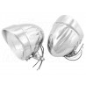 REFLEKTORY LIGHTBARY DODATKOWE LAMPY PRZÓD 4,5 CALA CHROM