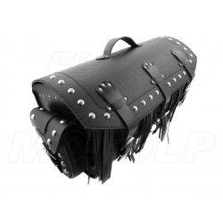 KUFER SKÓRZANY TYLNY TYŁ 27L Z KIESZONKAMI YAMAHA XV 250 VIRAGO XVS 250 DRAG STAR