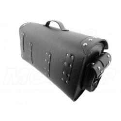 KUFER SKÓRZANY TYLNY TYŁ 27L Z KIESZONKAMI YAMAHA XV 250 VIRAGO XVS 250 DRAG STAR