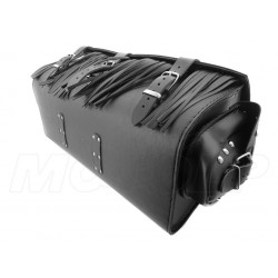 KUFER SKÓRZANY TYLNY TYŁ 27L Z KIESZONKAMI YAMAHA XV 250 VIRAGO XVS 250 DRAG STAR