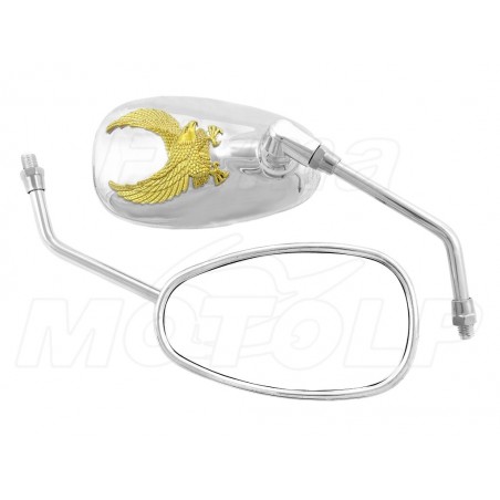 LUSTRA LUSTERKA CHROM METAL KAWASAKI VN 1500 1600 1700 2000 VULCAN