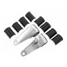 UNIWERSALNE UCHWYTY MOCOWANIA REFLEKTORA PRZEDNIEJ LAMPY LAMPA 34MM - 41,5MM