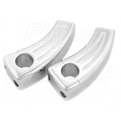 MOCOWANIA UCHWYTY RISERY KIEROWNICY CALOWEJ 25,4MM CHROM