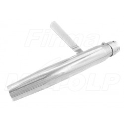 TŁUMIK RURA WYDECHOWA CHROM - CHOPPER DRAG KLASYK